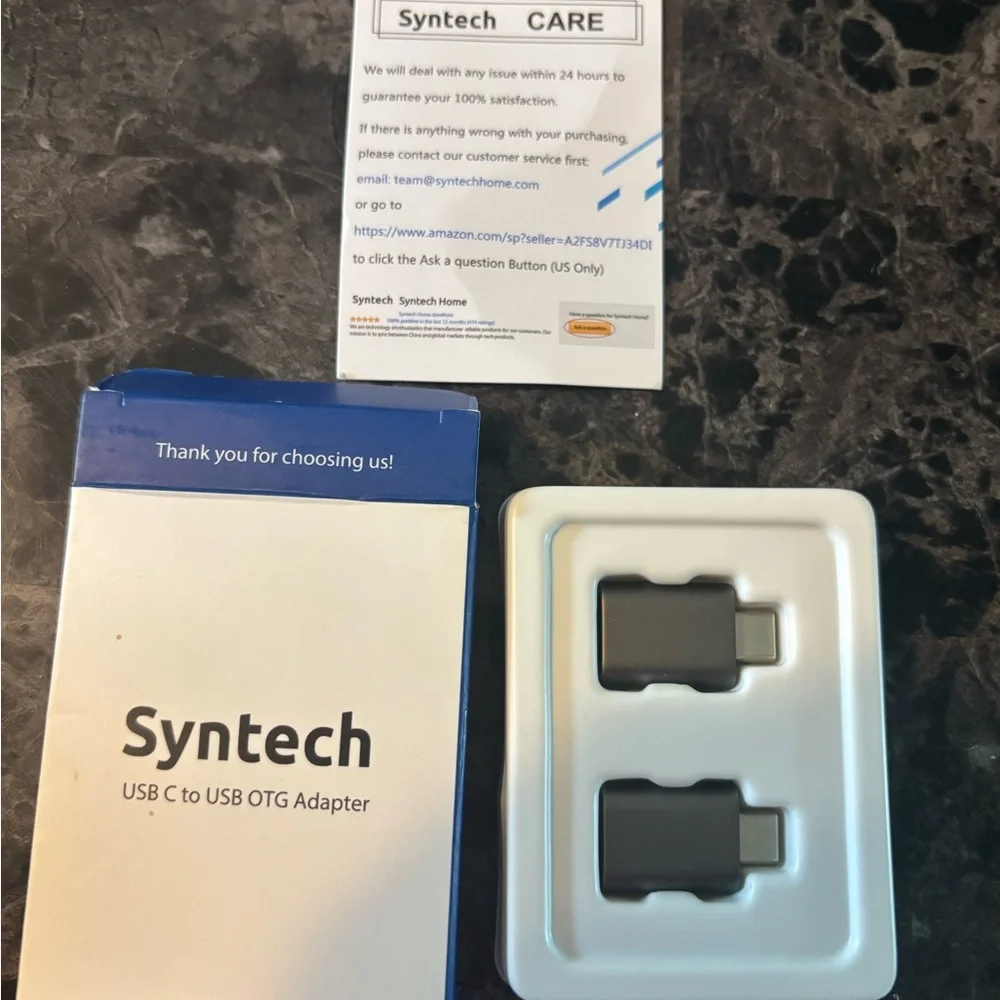 🌻Bundle 5/$10🌻 Syntech USB C to USB OTG Adapter